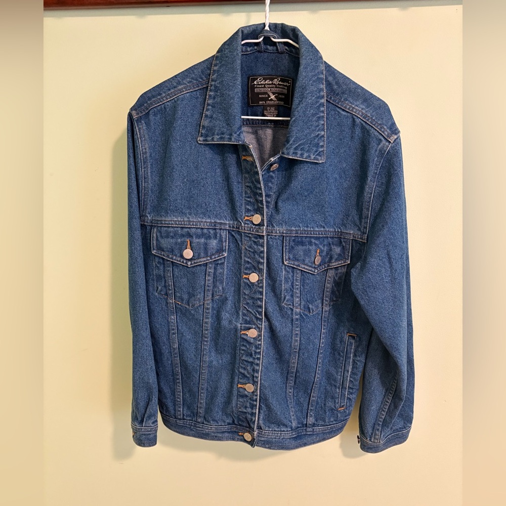 Eddie Bauer Blue Denim Jacket